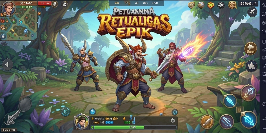 Tangkapan layar utama 2739 menunjukkan aksi RPG yang mendebarkan.