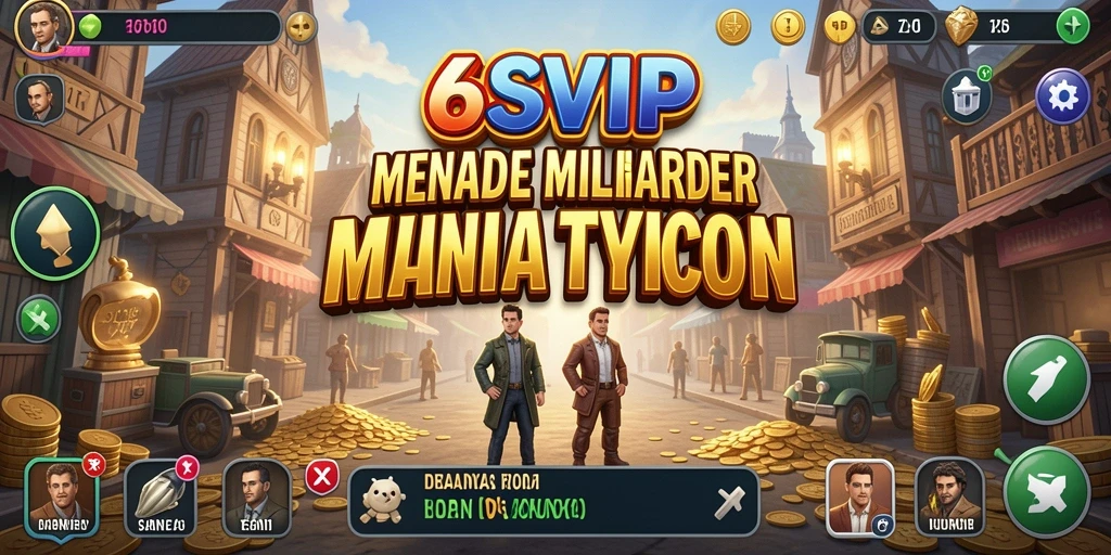 Gameplay Tycoon yang menarik dan mendebarkan di 6SVIP.