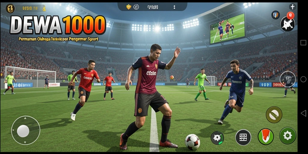 Tampilan gameplay dari DEWA1000 yang penuh aksi dan interaksi.