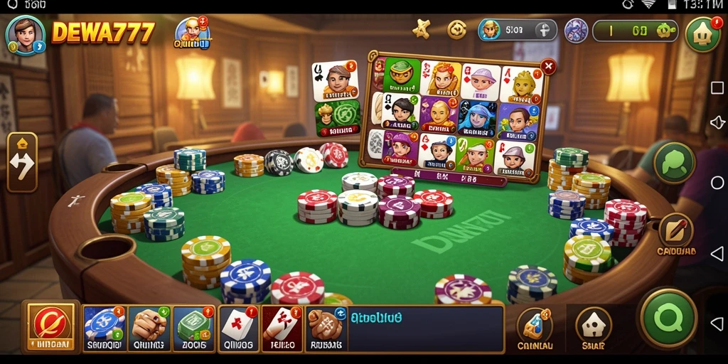 Gameplay seru QiuQiu di DEWA777 yang mengasyikkan.