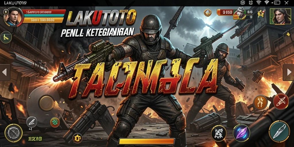 Tangkapan layar menunjukkan momen mendebarkan dalam gameplay LAKUTOTO.