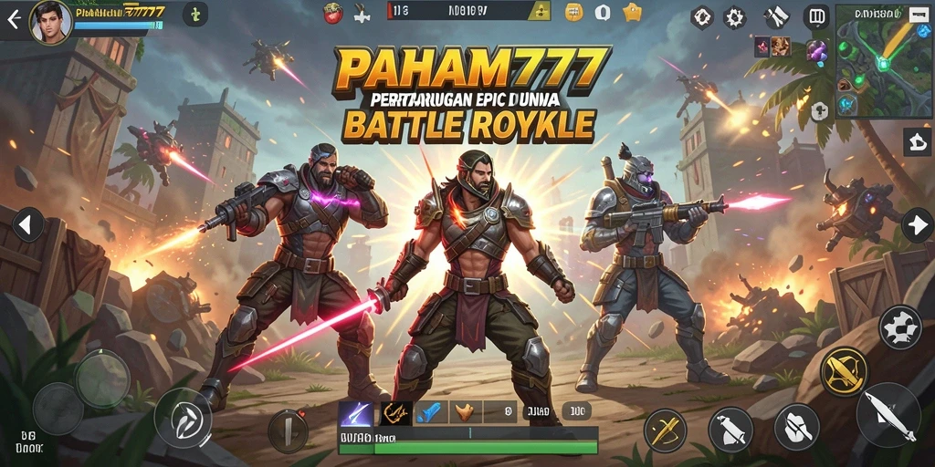 Tampilan seru aksi pertarungan di arena PAHAM777.