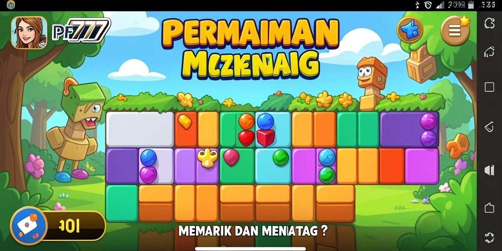 Tampilan gameplay PF777 yang menantang dan seru.