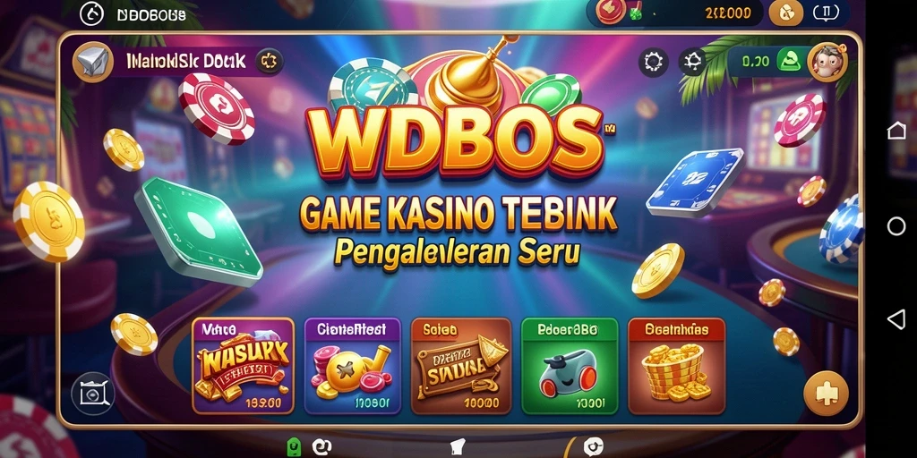 Tampilan gameplay menarik di WDBOS dengan banyak pilihan kasino.